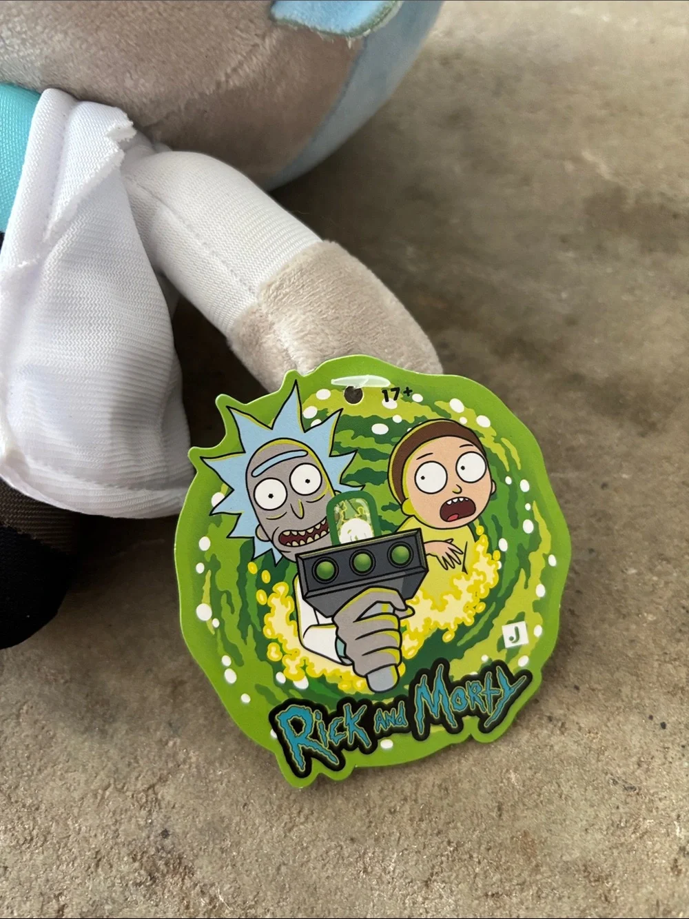 New Rick and Morty Plush Stuffed Rick Sanchez Toy Jazwares Cartoon Network 8